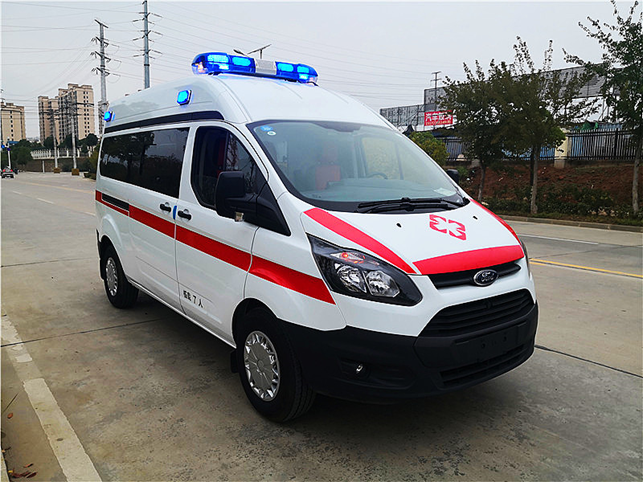 福特全順V362汽油版中軸中頂救護車