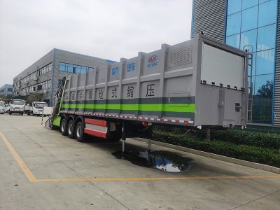 程力牌CL9400ZLJAJH型垃圾轉(zhuǎn)運半掛車